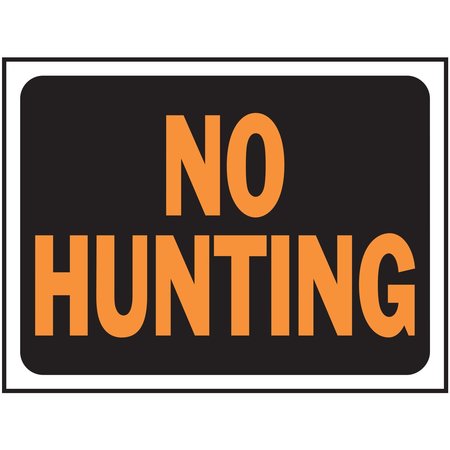 HY-KO No Hunting Sign 8.5" x 12.5", 10PK A03021
